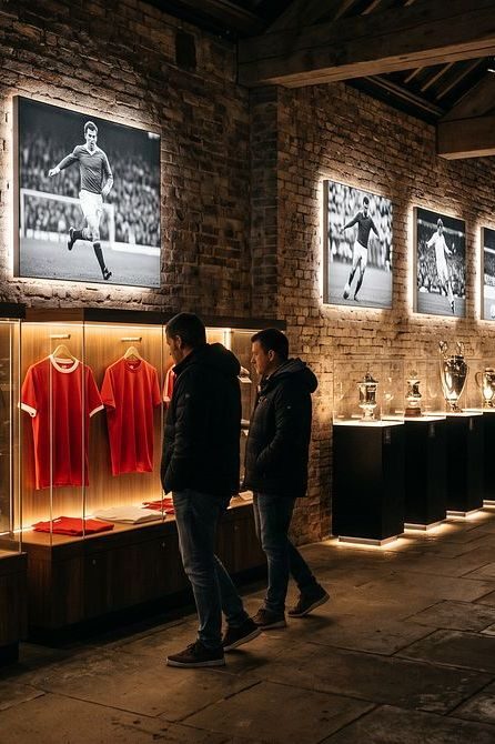 Boots, shirts and silverware behind glass. The story before the noise.